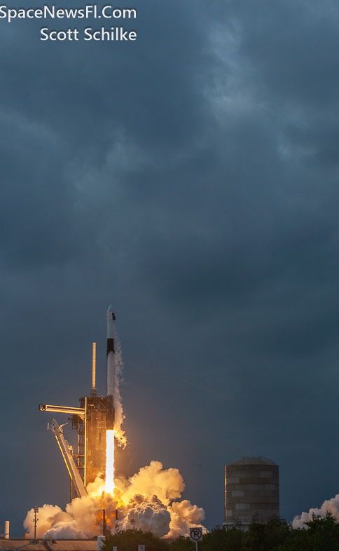 Remote Camera Action From 3 Different Locations Around LC-39A