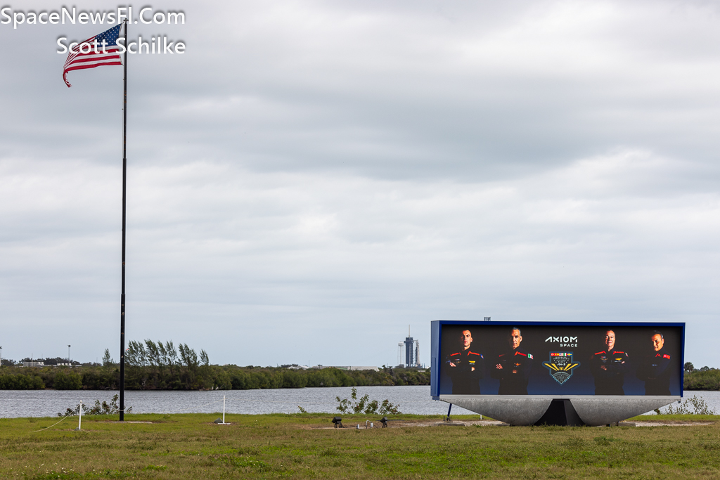 Axiom 3 Astronauts Head To The Launch Pad For Boarding Dragon