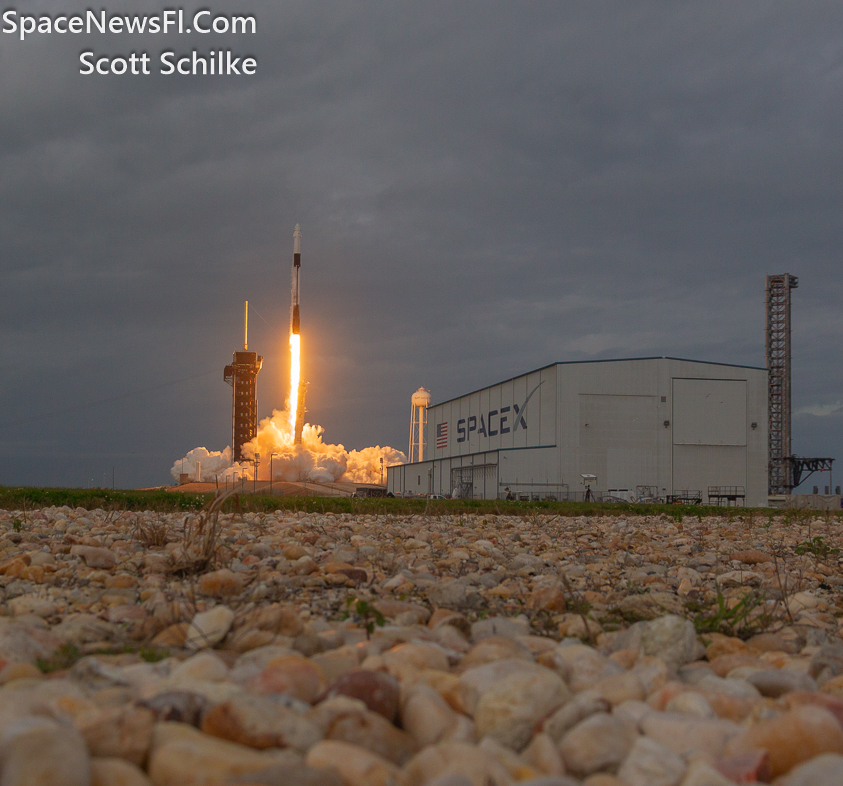 Remote Camera Action From 3 Different Locations Around LC-39A