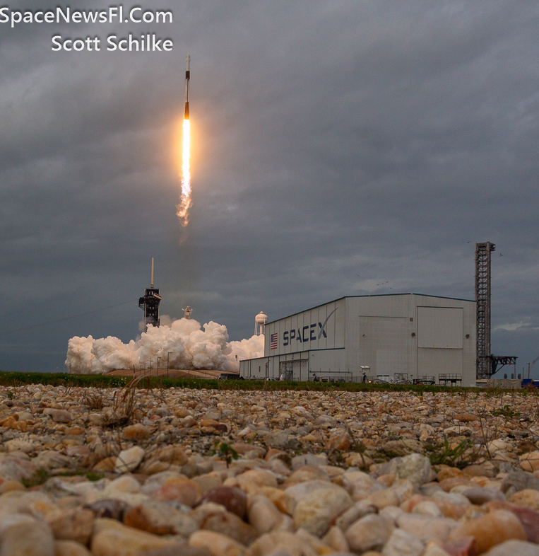 Remote Camera Action From 3 Different Locations Around LC-39A