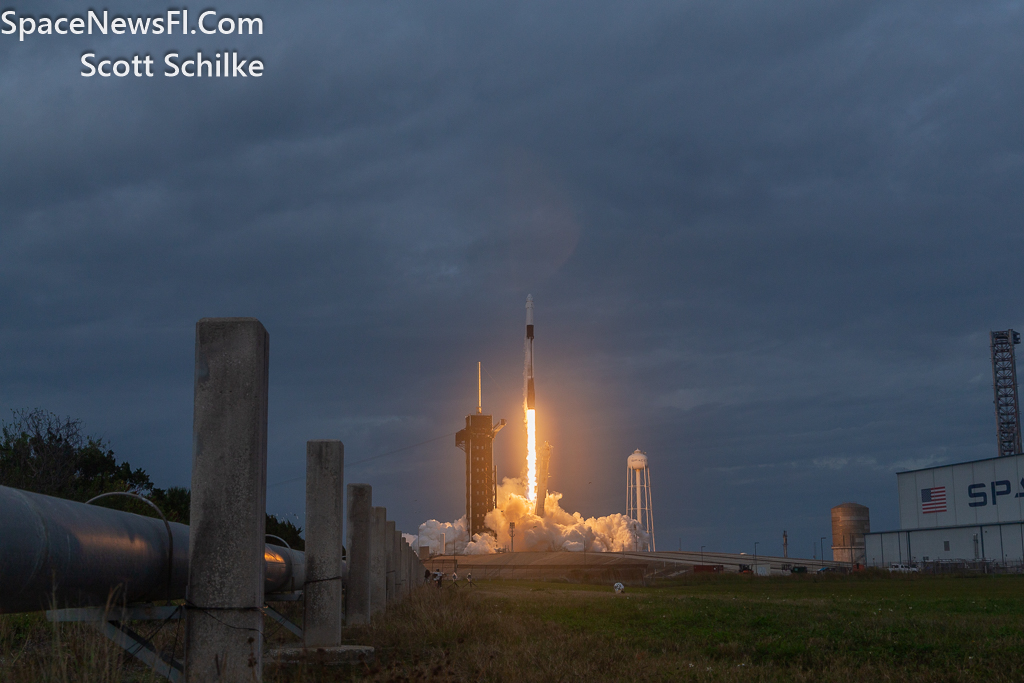 Remote Camera Action From 3 Different Locations Around LC-39A