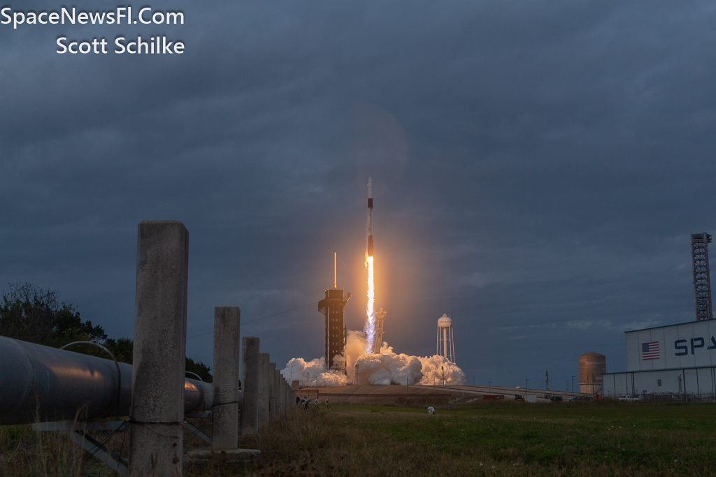 Remote Camera Action From 3 Different Locations Around LC-39A
