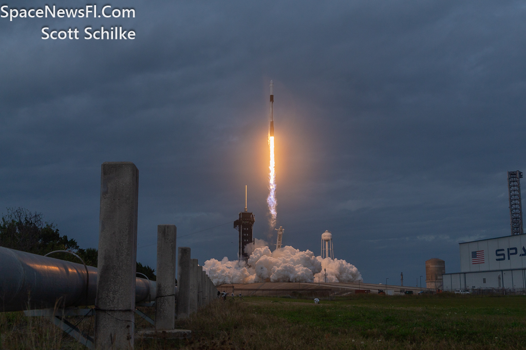 Remote Camera Action From 3 Different Locations Around LC-39A