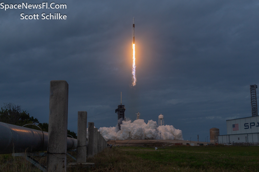 Remote Camera Action From 3 Different Locations Around LC-39A