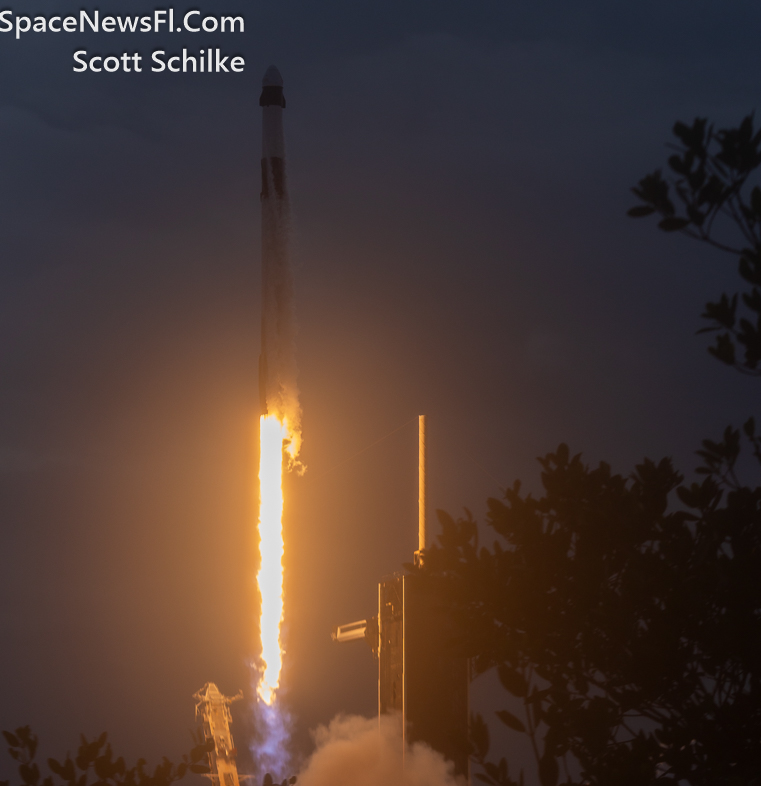 Remote Camera Action From 3 Different Locations Around LC-39A